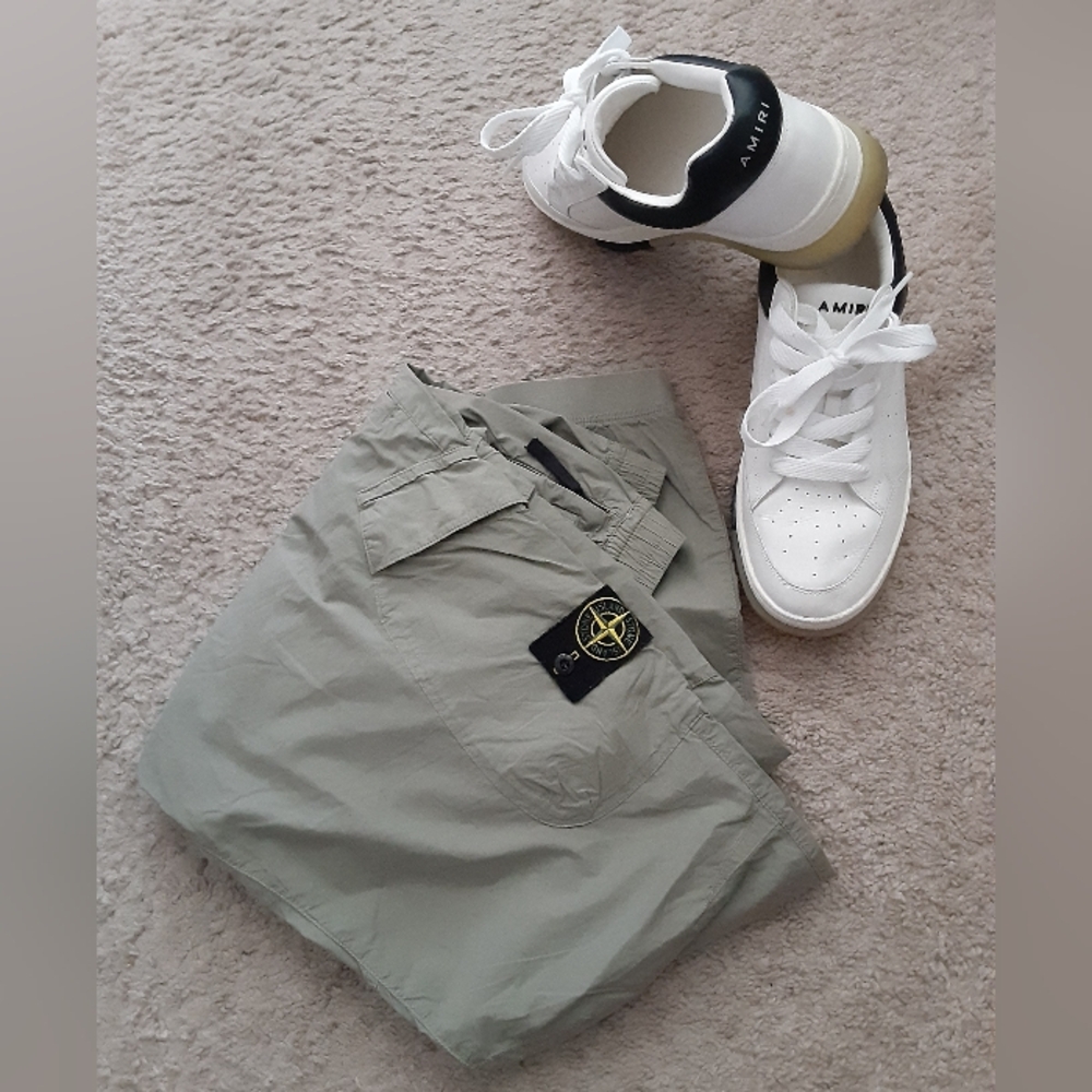 MEN'S STONE ISLAND LIGHTWEIGHT CARGO PANTS